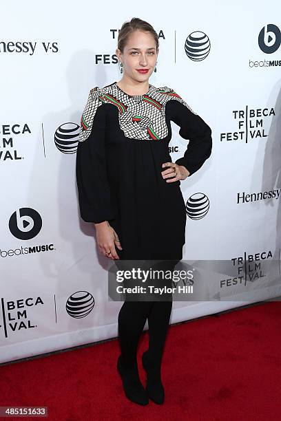Actress Jemima Kirke attends the 2014 Tribeca Film Festival Opening Night Premiere of "Time Is Illmatic" at The Beacon Theatre on April 16, 2014 in...