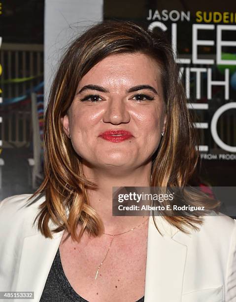 Writer/director Leslye Headland attend the Tastemaker screening of IFC Films' "Sleeping With Other People" on August 24, 2015 in Los Angeles,...