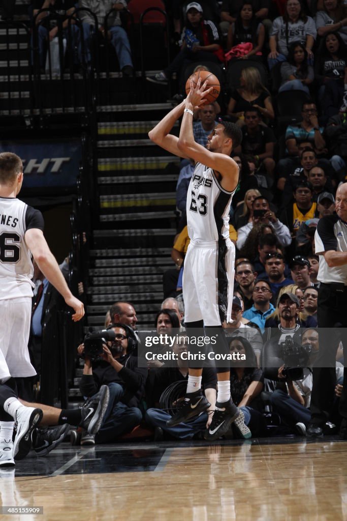 Los Angeles Lakers v San Antonio Spurs