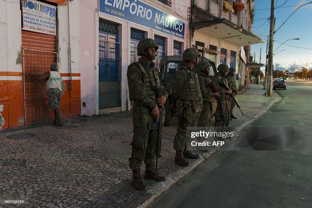 BRAZIL-POLICE-STRIKE-ARMY