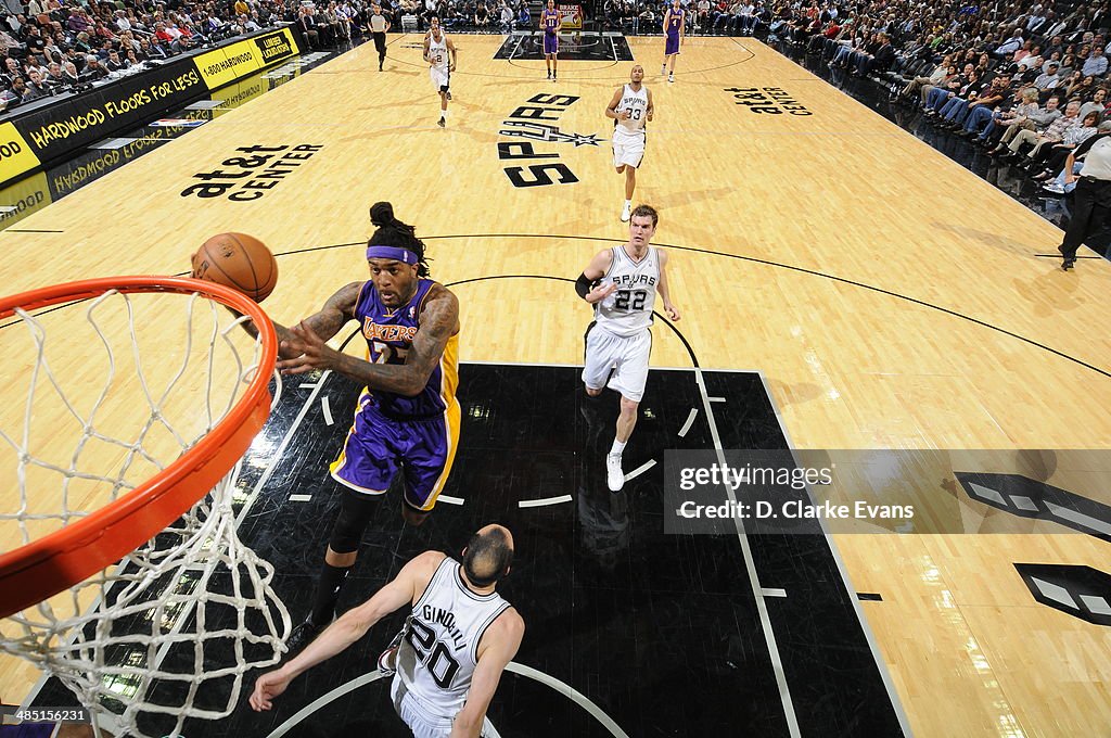 Los Angeles Lakers v San Antonio Spurs