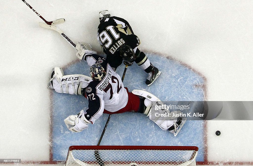 Columbus Blue Jackets v Pittsburgh Penguins - Game One