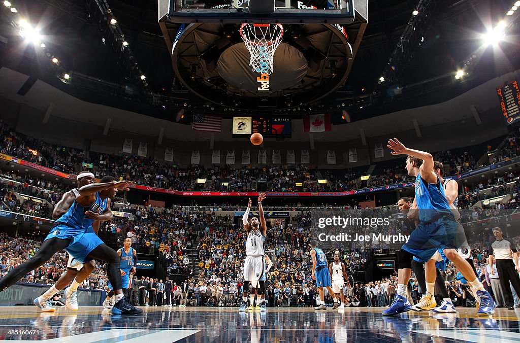 Dallas Mavericks v Memphis Grizzlies