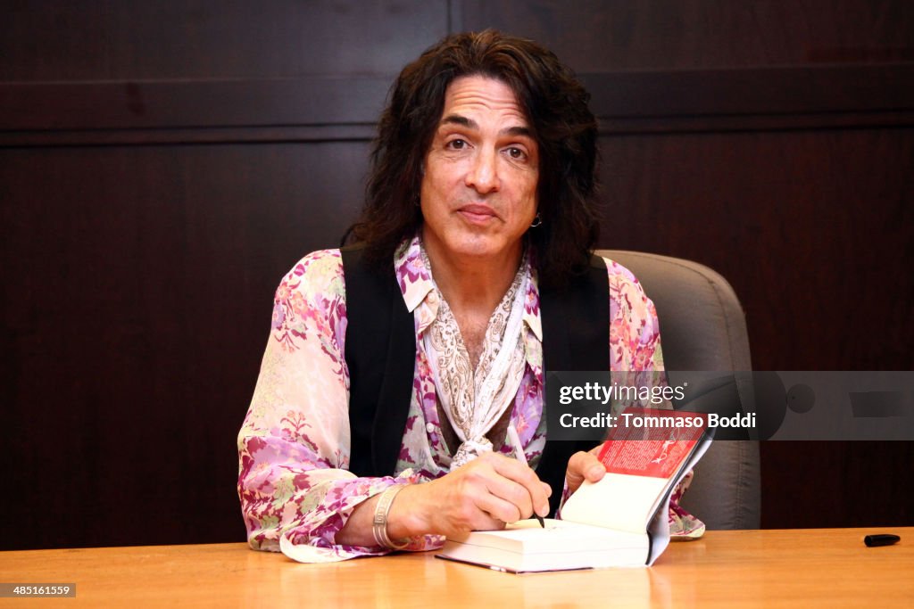 Paul Stanley Of KISS Signs Copies Of His New Book "Face The Music: A Life Exposed"