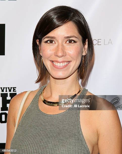 Sheila Carrasco attends the screening of 'How To Survive High School' on August 24, 2015 in Los Angeles, California.