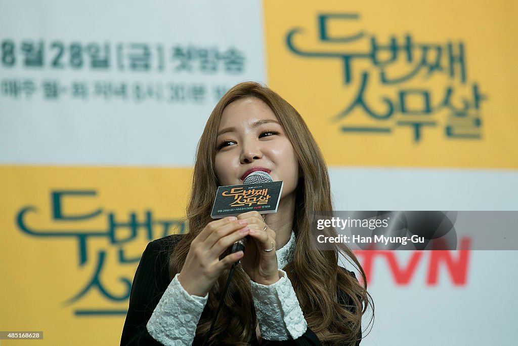 TvN Drama "Second 20s" Press Conference In Seoul