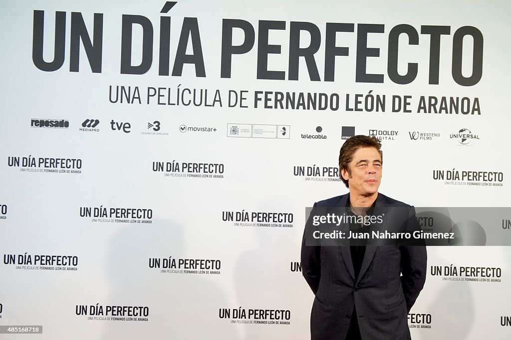 'Un Dia Perfecto' Madrid Photocall