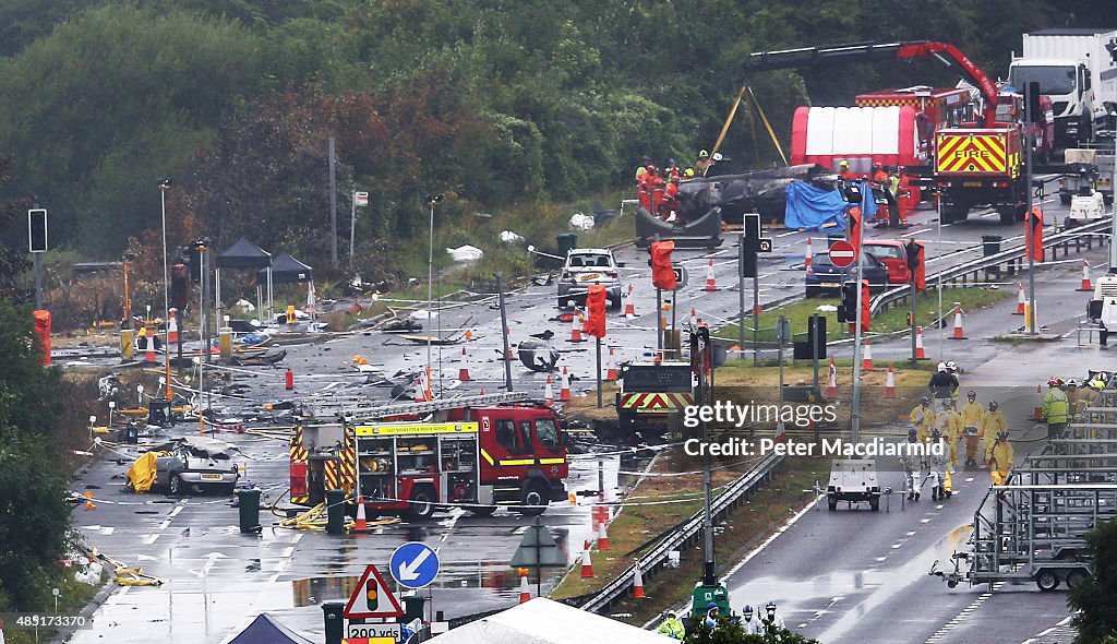 Search Resumes For Victims Of The A27 Airshow Crash