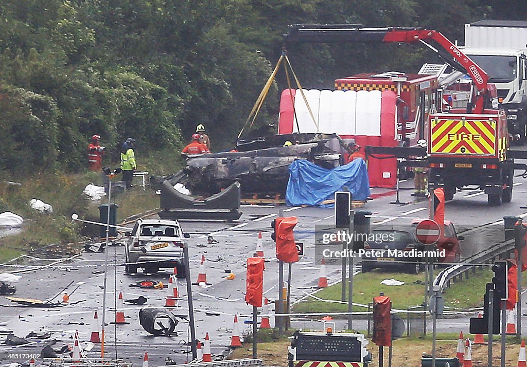 Search Resumes For Victims Of The A27 Airshow Crash