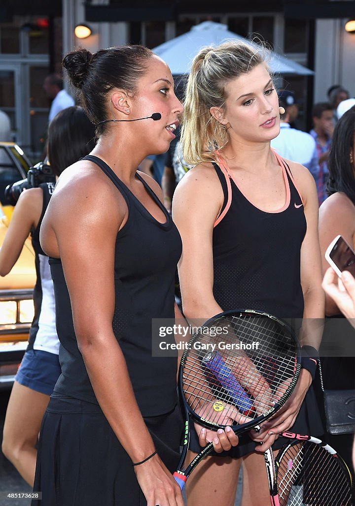 Nike's "NYC Street Tennis" Event