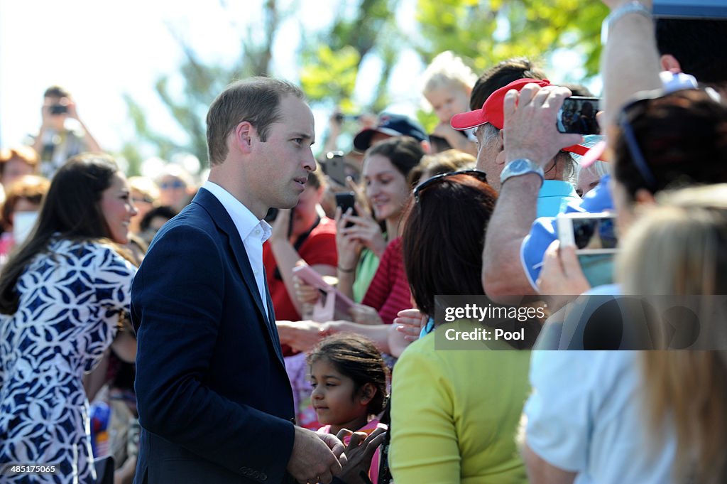 The Duke And Duchess Of Cambridge Tour Australia And New Zealand - Day 11