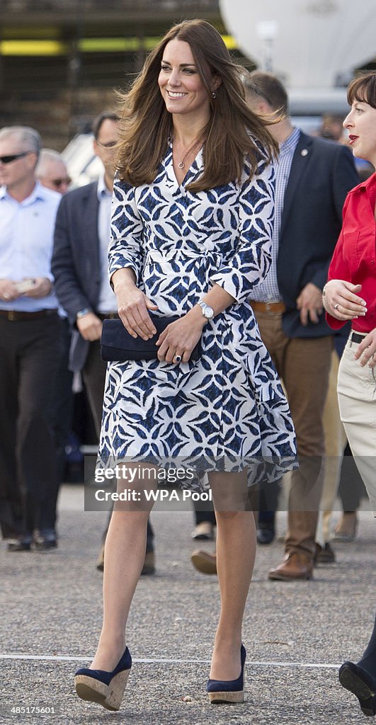 The Duke And Duchess Of Cambridge Tour Australia And New Zealand - Day 11