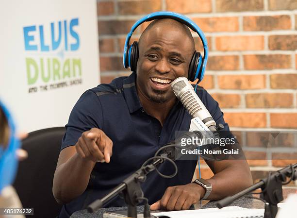 Actor Wayne Brady visits 'The Elvis Duran Z100 Morning Show' at Z100 Studio on August 25, 2015 in New York City.