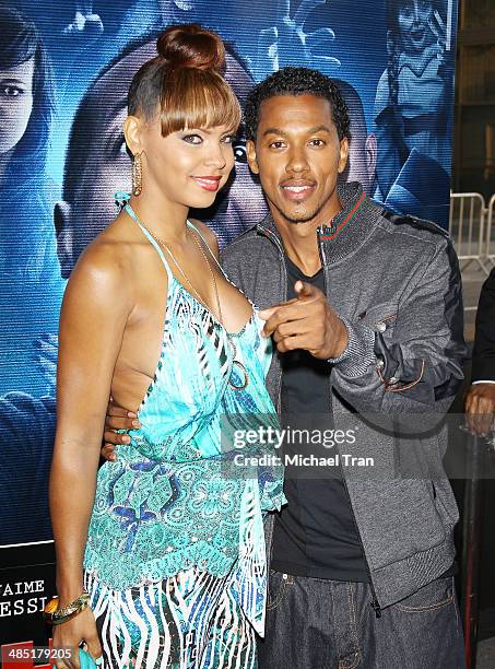 Wesley Jonathan arrives at the Los Angeles premiere of "A Haunted House 2" held at Regal Cinemas L.A. Live on April 16, 2014 in Los Angeles,...