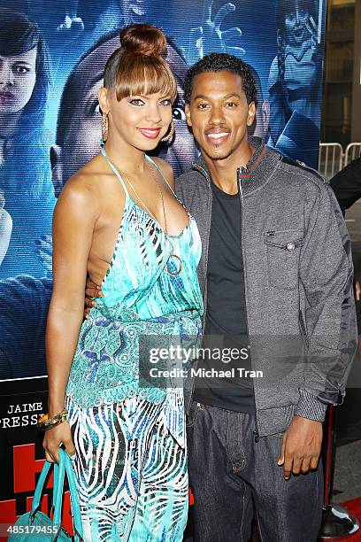 Wesley Jonathan arrives at the Los Angeles premiere of "A Haunted House 2" held at Regal Cinemas L.A. Live on April 16, 2014 in Los Angeles,...