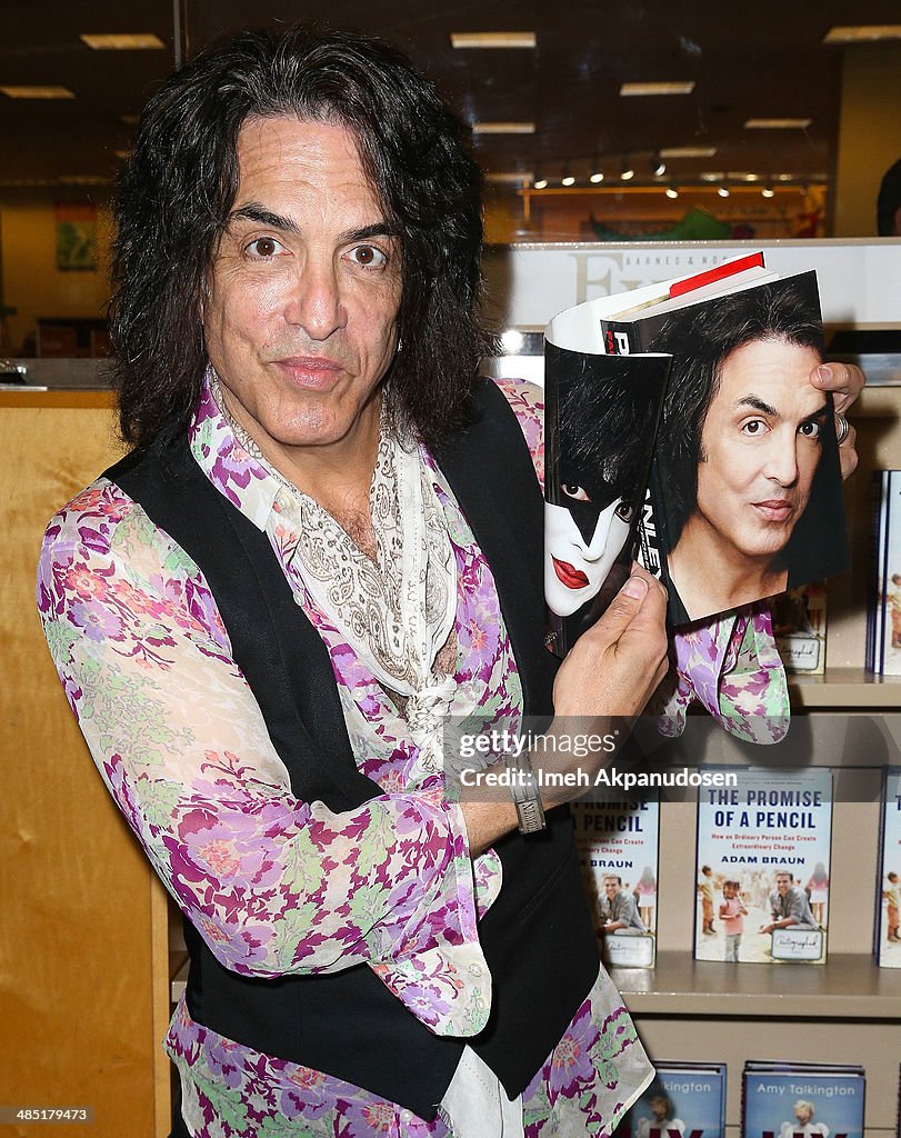 Paul Stanley Of KISS Book Signing For "Face The Music: A Life Exposed"