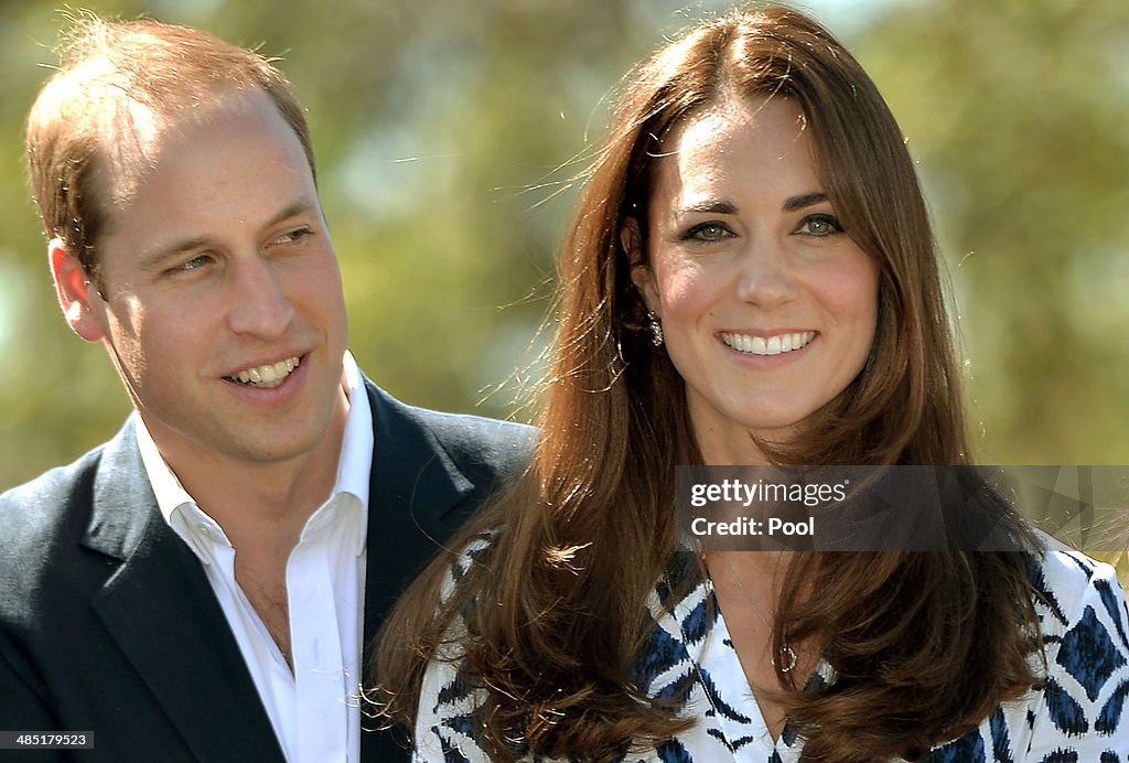 The Duke And Duchess Of Cambridge Tour Australia And New Zealand - Day 11