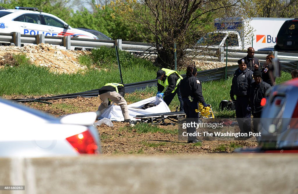 WASHINGTON, D.C., APRIL 16, 2014: Law enforcement officers atte