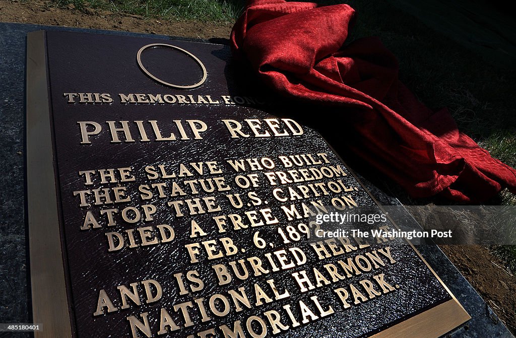 The Slave Phillip Reed Gets a Plague to Honor His Work