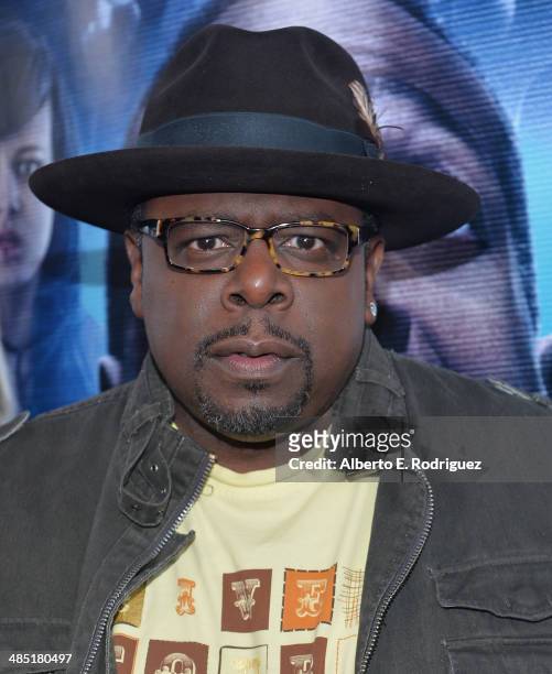 Actor Cedric the Entertainer arrives to the premiere of Open Road Films' "A Haunted House 2" at Regal Cinemas L.A. Live on April 16, 2014 in Los...