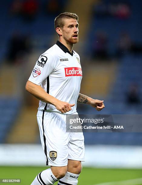 Scot Bennett of Notts County during the Sky Bet League Two match between Oxford United and Notts County at Kassam Stadium on August 18, 2015 in...