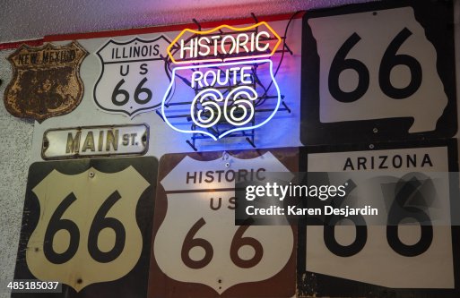 Route 66 signs Route 66 signs