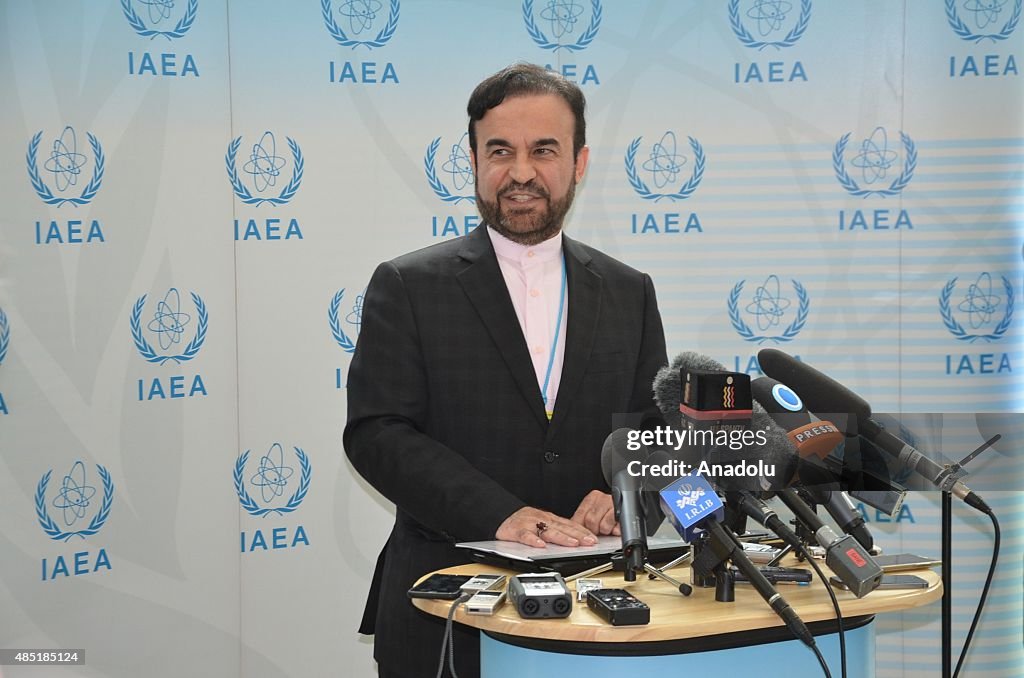 Press conference held after IAEA Board meeting in Vienna