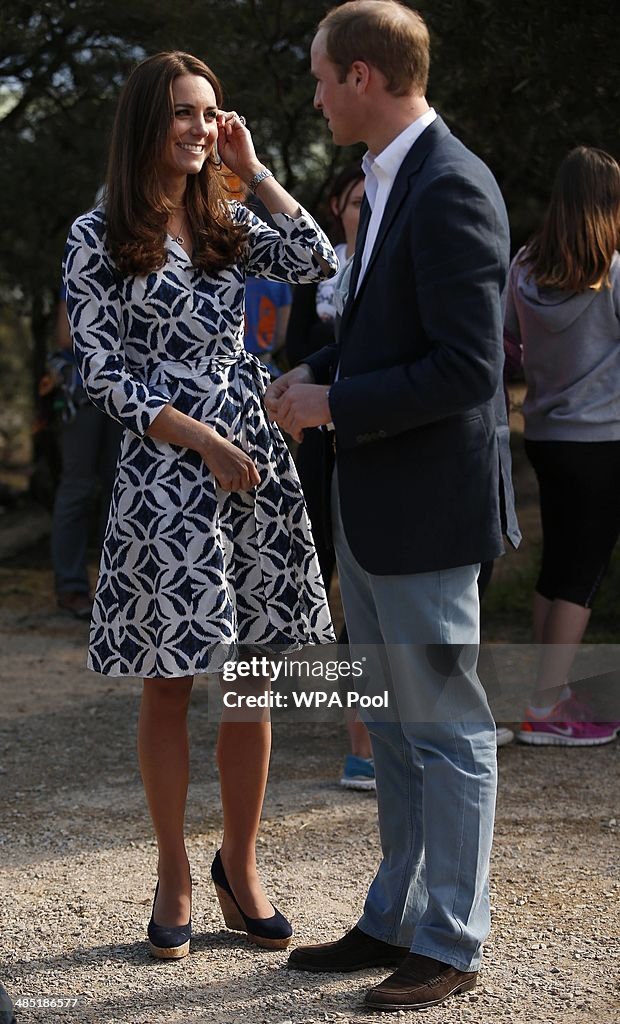 The Duke And Duchess Of Cambridge Tour Australia And New Zealand - Day 11