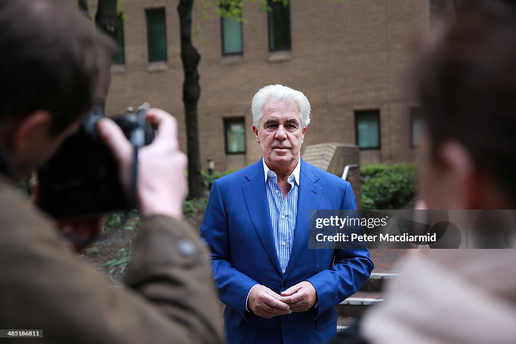 Jury In The Trial Of Publicist Max Clifford Considers Their Verdicts