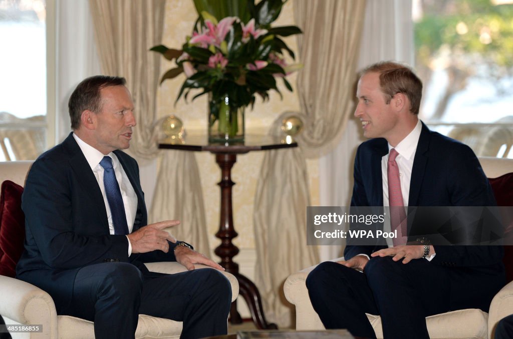 The Duke And Duchess Of Cambridge Tour Australia And New Zealand - Day 11