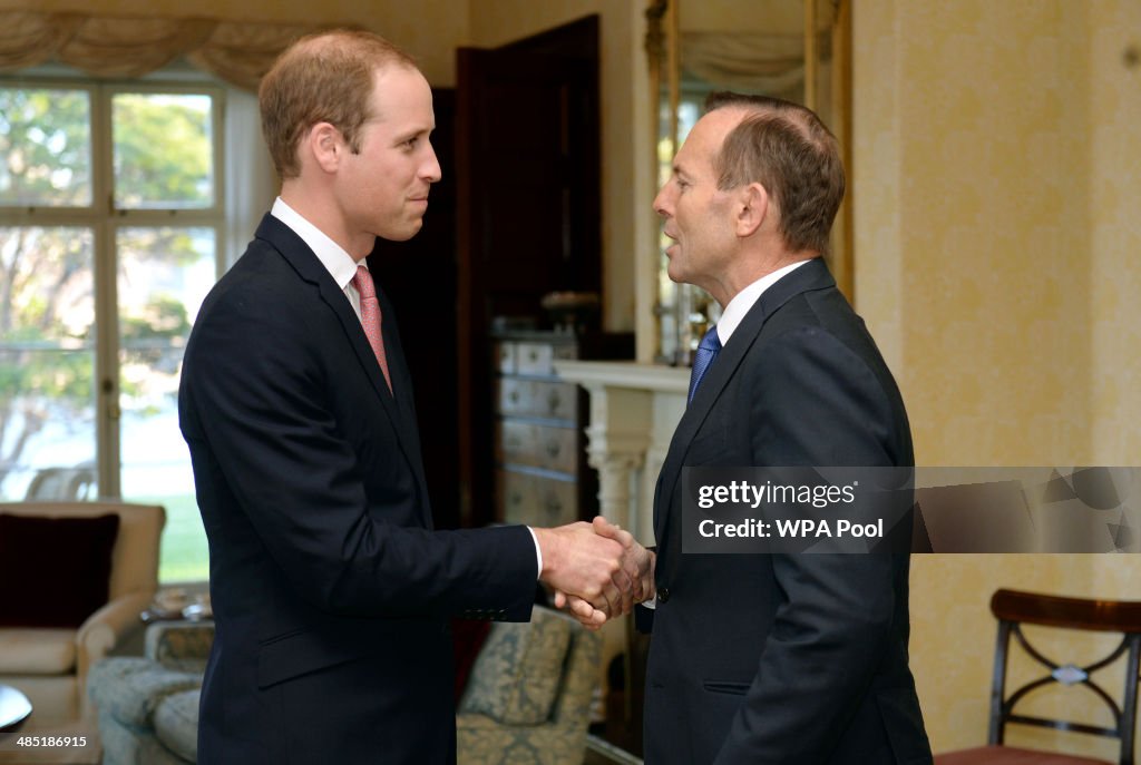 The Duke And Duchess Of Cambridge Tour Australia And New Zealand - Day 11