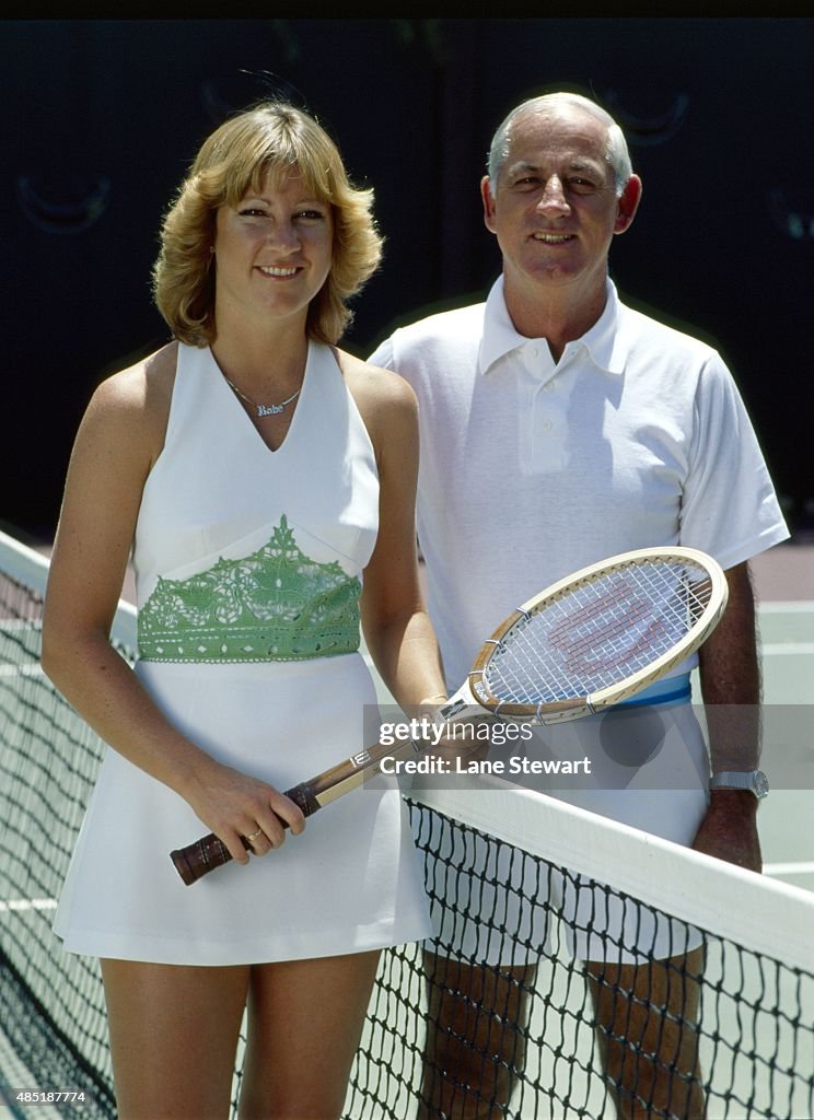 Chris Evert and Jimmy Evert, Tennis