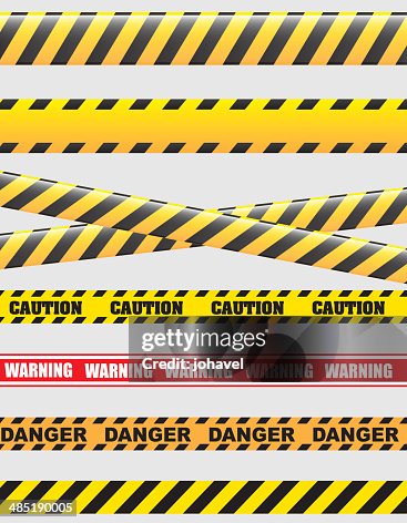 Caution Layout Panel Caution Design High-Res Vector Graphic - Getty Images