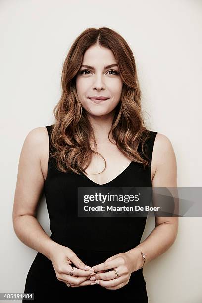 Actress Paige Spara from ABC' Family's 'Kevin From Work' poses in the Getty Images Portrait Studio powered by Samsung Galaxy at the 2015 Summer TCA's...