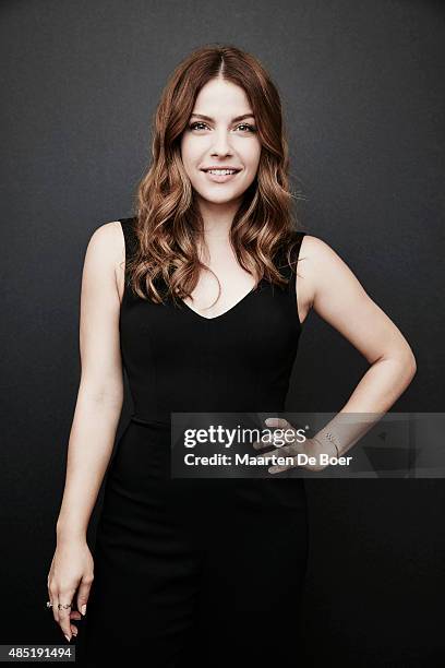 Actress Paige Spara from ABC' Family's 'Kevin From Work' poses in the Getty Images Portrait Studio powered by Samsung Galaxy at the 2015 Summer TCA's...