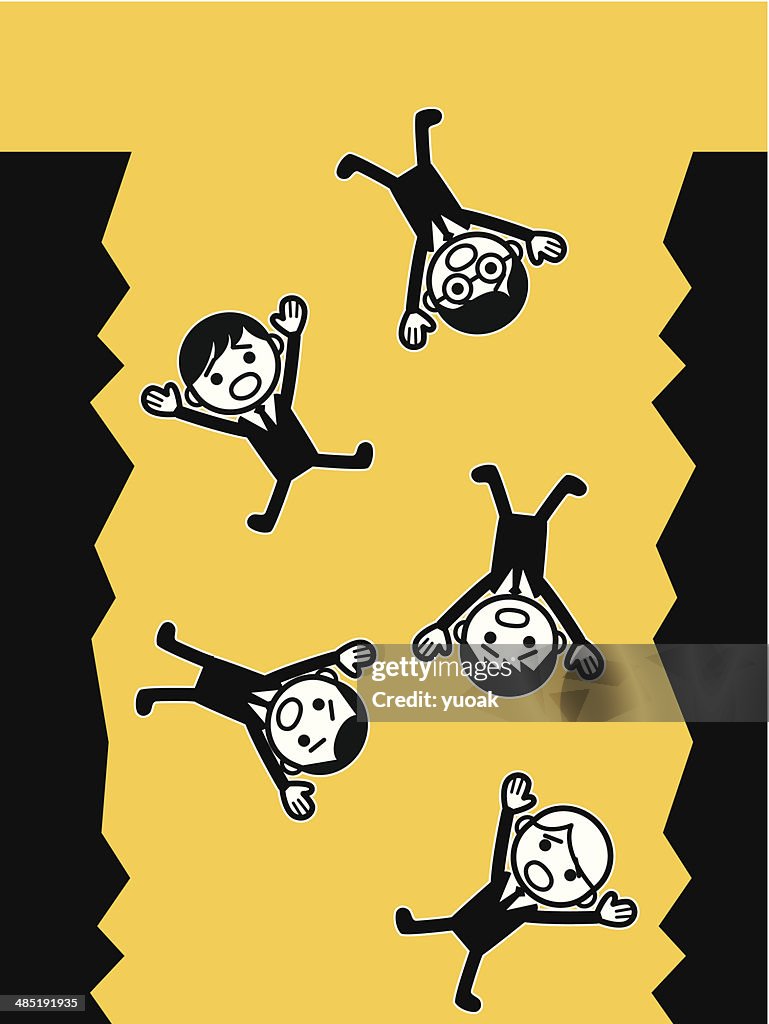 Falling Men Graphics Falling Men High-Res Vector Graphic - Getty Images