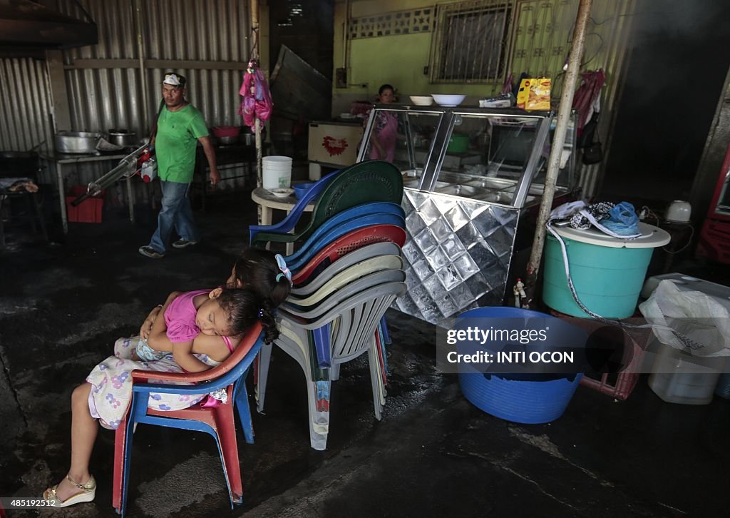 NICARAGUA-HEALTH-DENGUE-CHIKUNGUNYA-FUMIGATION