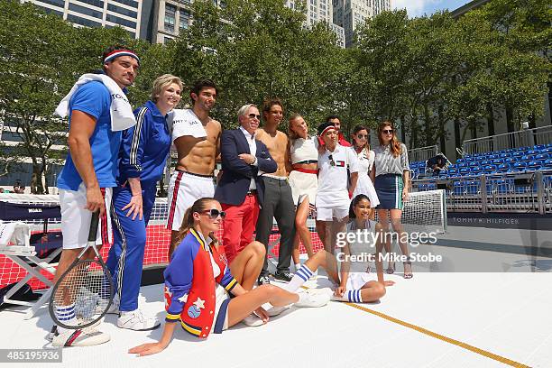 Arthur Kulkov, Jane Lynch, Hannah Davis, Akin Akman, Tommy Hilfiger, Rafael Nadal, Constance Jablonski, Bryanboy, Chanel Iman, Noah Mills, Danielle...