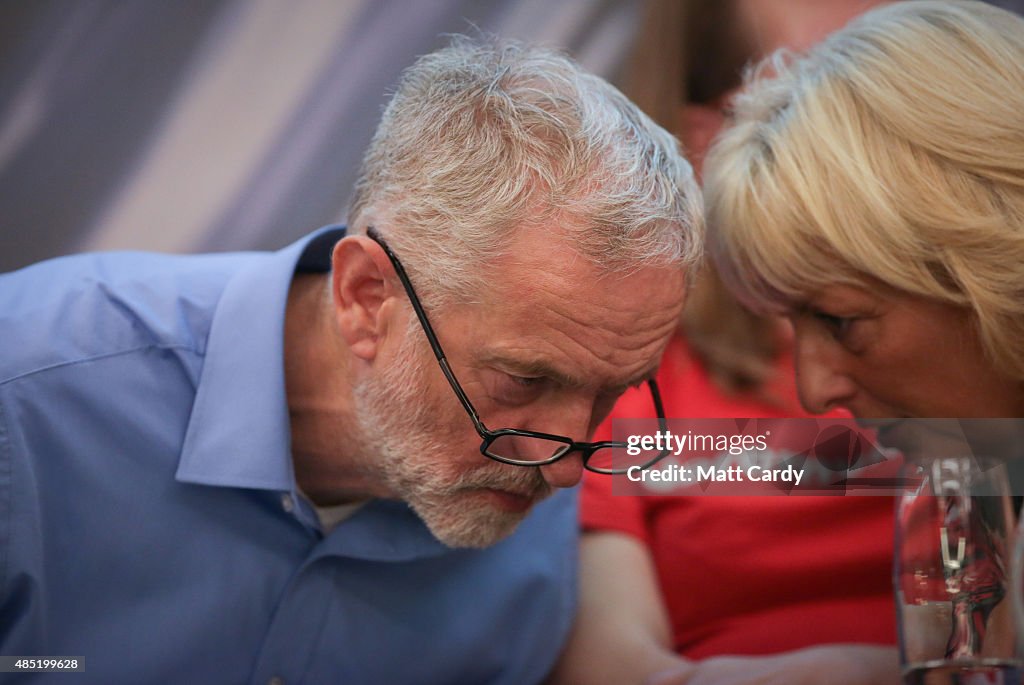 Labour Leadership Candidate Jeremy Corbyn Attends Rally For Supporters