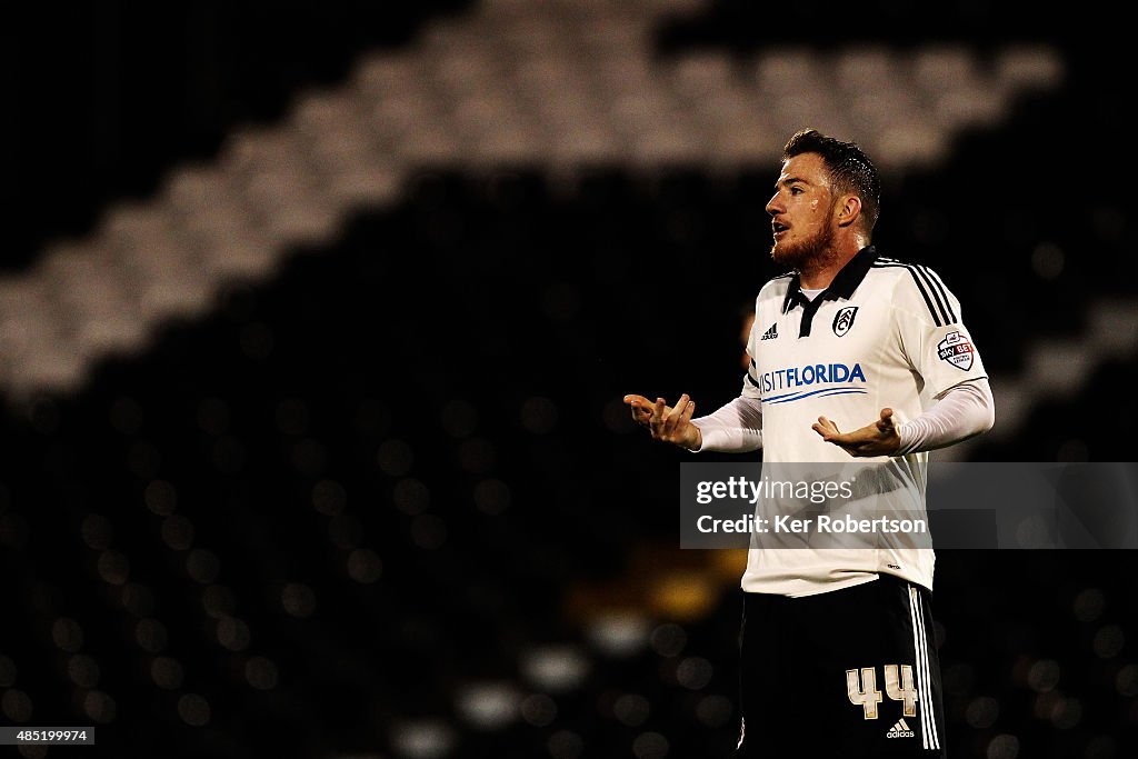 Fulham v Sheffield United - Capital One Cup Second Round