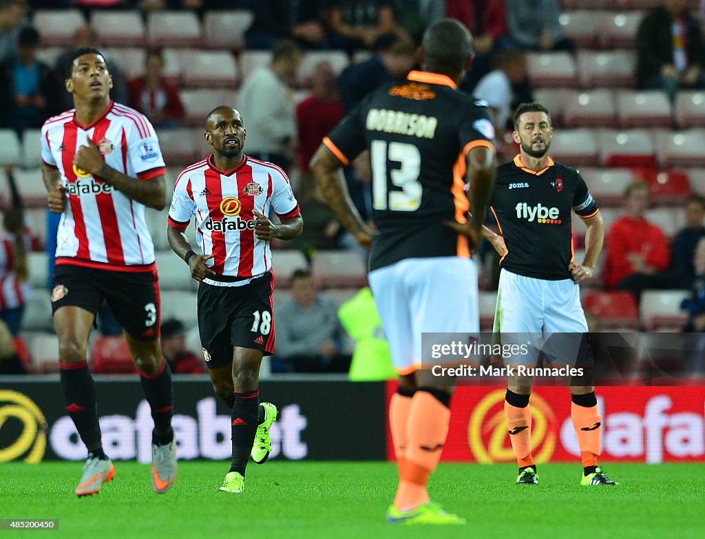 Sunderland v Exeter City - Capital One Cup Second Round