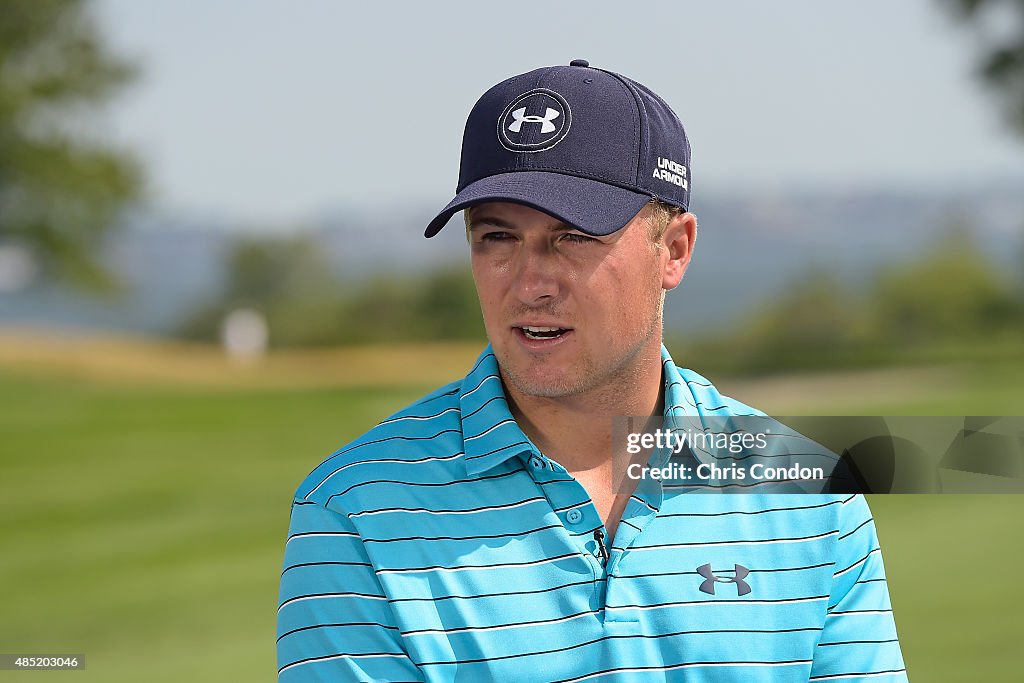 Jordan Spieth The First Tee Clinic at Liberty National