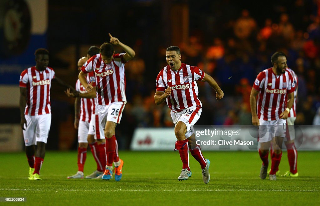 Luton Town v Stoke City - Capital One Cup Second Round