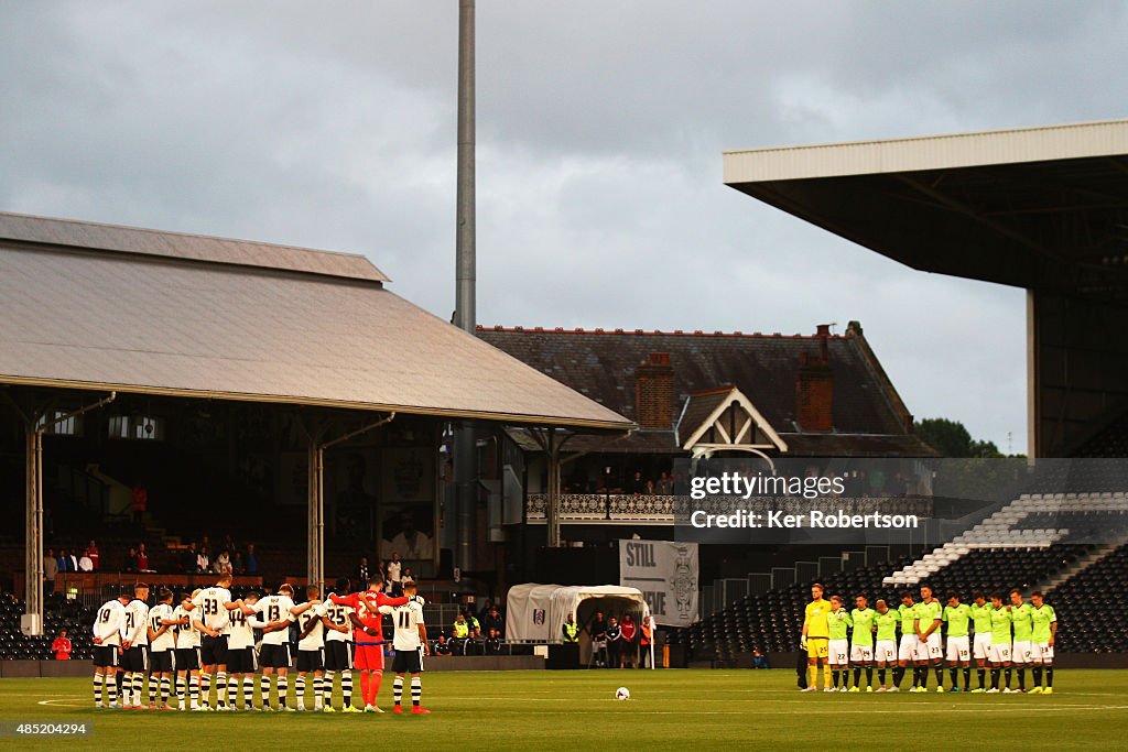 Fulham v Sheffield United - Capital One Cup Second Round