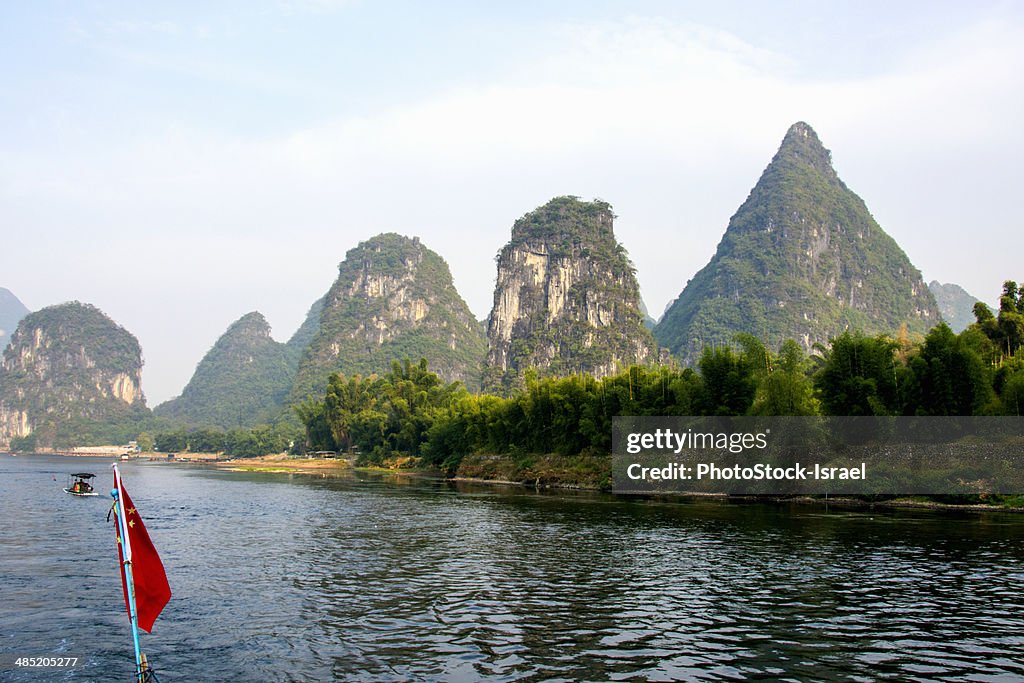 China, Yangshuo County, Li River Karst formations