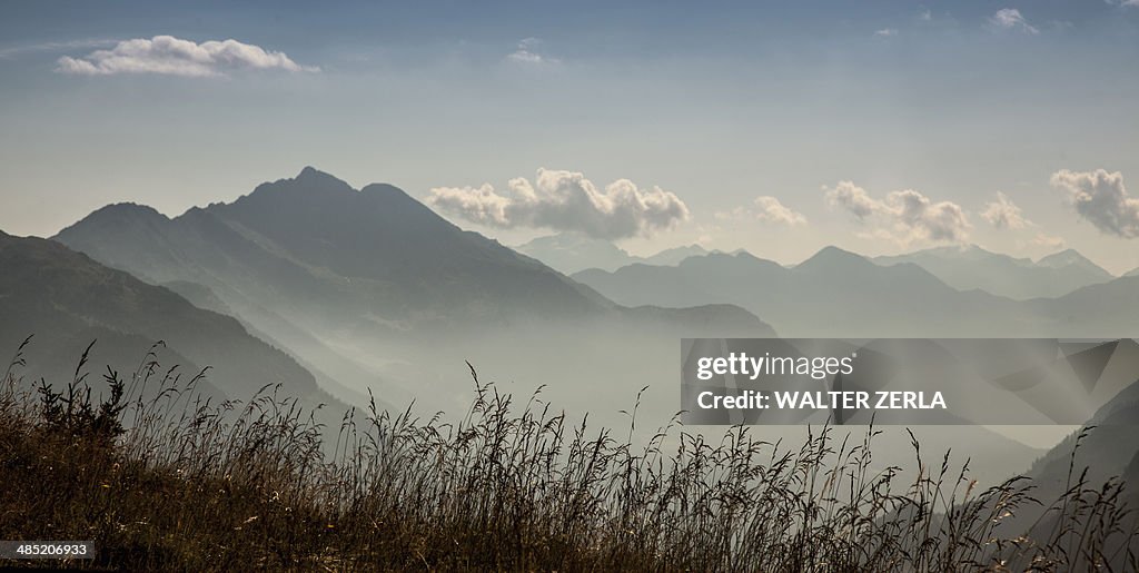Mountain view near Gotthard Pass, Switzerland