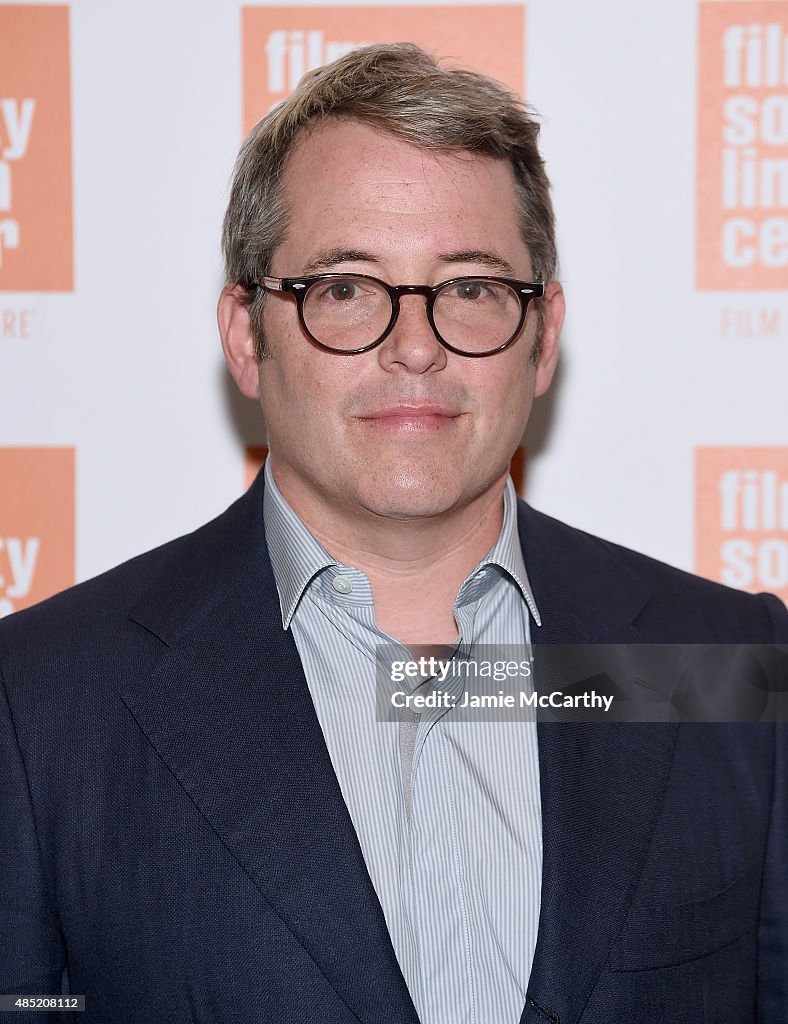 2015 Film Society Of Lincoln Center Summer Talks With "Dirty Weekend"