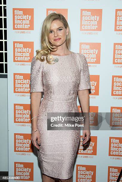 Actress Alice Eve attends the 2015 Film Society of Lincoln Center Summer Talks with "Dirty Weekend" at Elinor Bunin Munroe Film Center on August 25,...