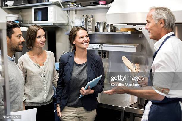 Communication Between Cooks 430 Commercial Kitchen Meeting Stock Photos, High-Res Pictures, and ...