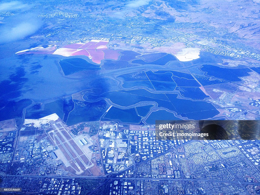 EUA, Nevada, a agricultura e do meio ambiente urbano de cima